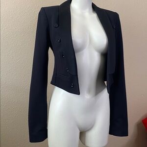 Madonna Material Girl tuxedo dress jacket top M